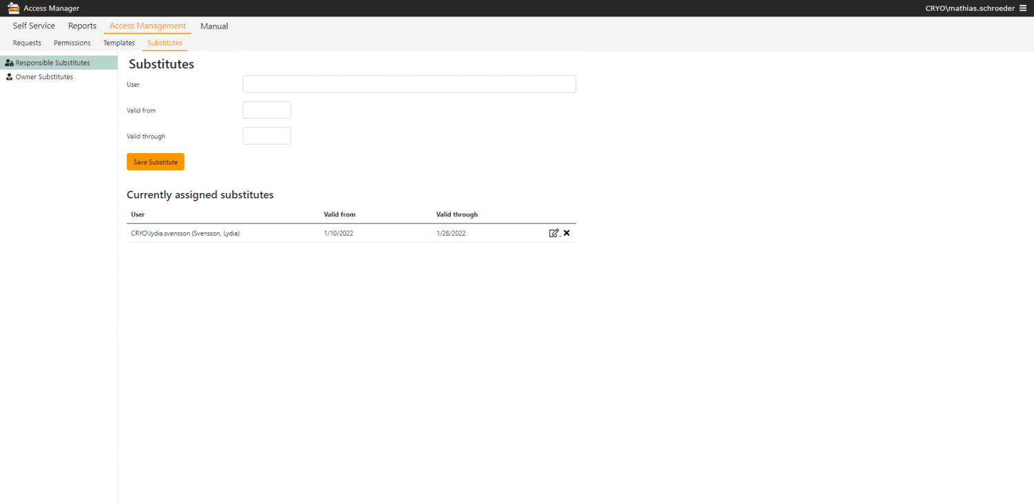 EN AM Vertreterregelung